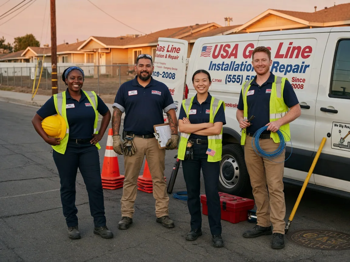 Gas Line Installation company in New Knoxville, OH